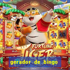 gerador de bingo cha de bebe